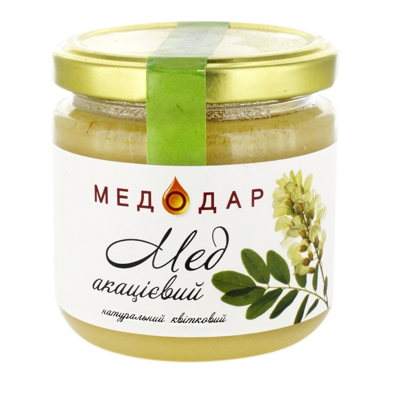 

Мед Медодар акациевый натуральный цветочный 250г