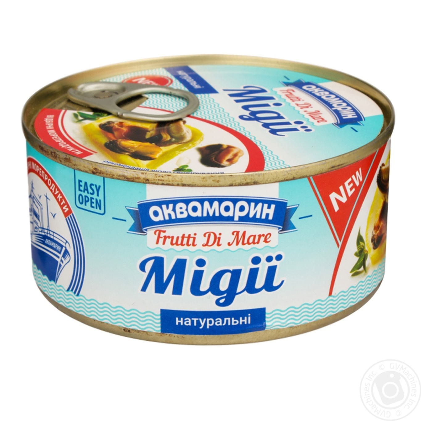 

Мидии Аквамарин натуральные 185г