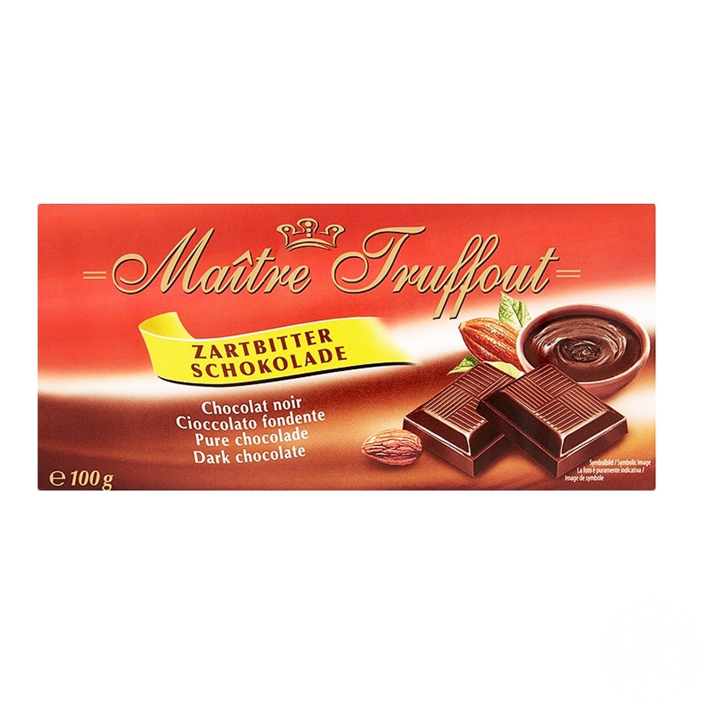 

Шоколад черный Maitre Truffout 100г