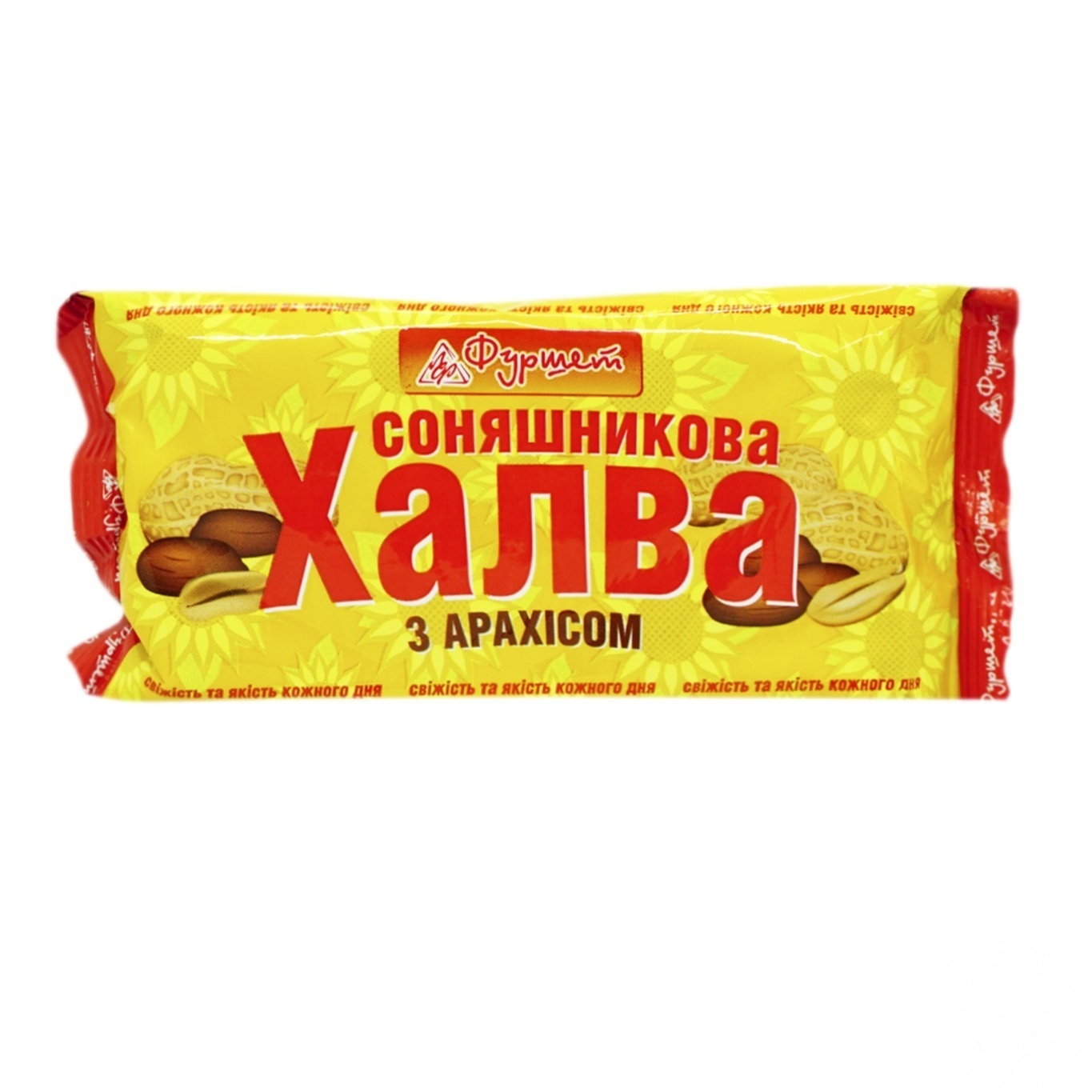 

Халва Фуршет подсолнечная с арахисом 195г
