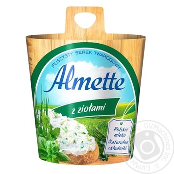 Сыр Hochland Almette сливочный с травами 150г