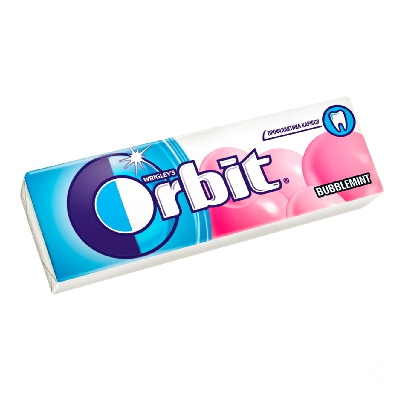

Резинка жевательная Orbit Bubblemint 14г
