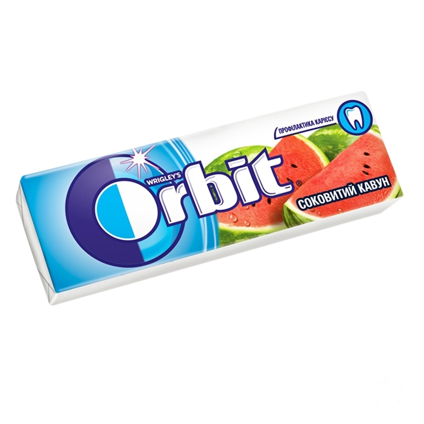 

Резинка жевательная Orbit сочный арбуз 14г