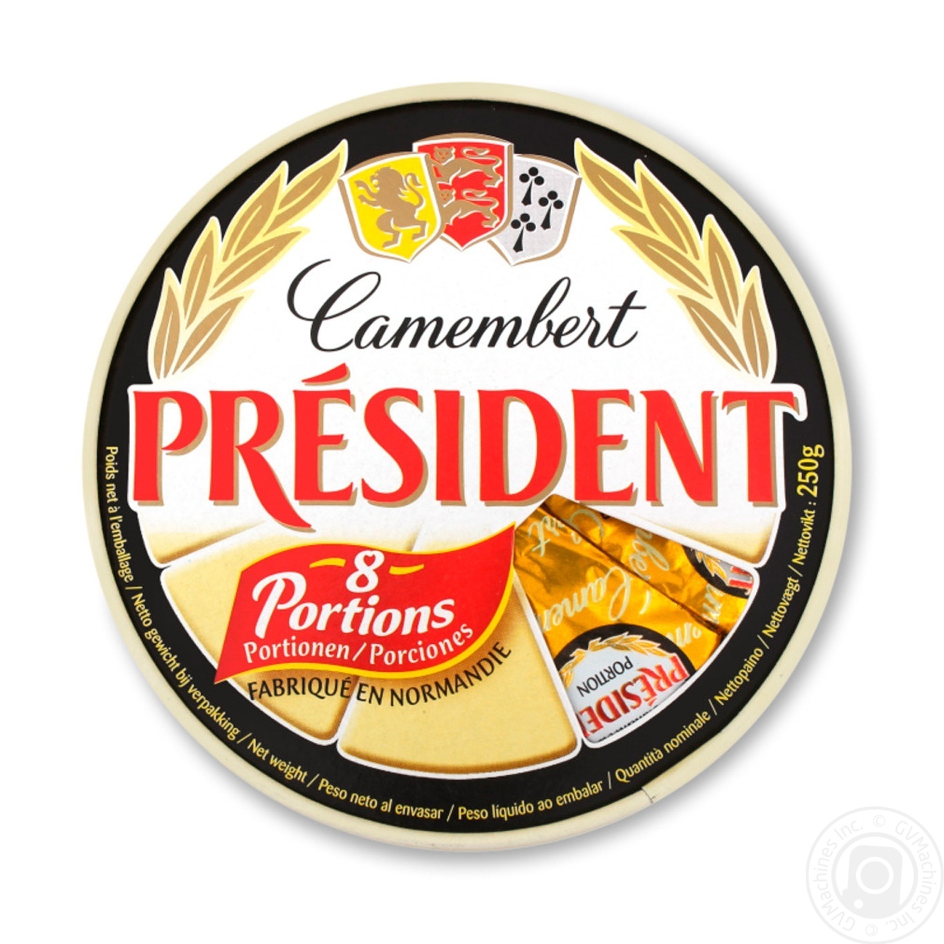 

Сыр President Camembert порционный 45% 250г