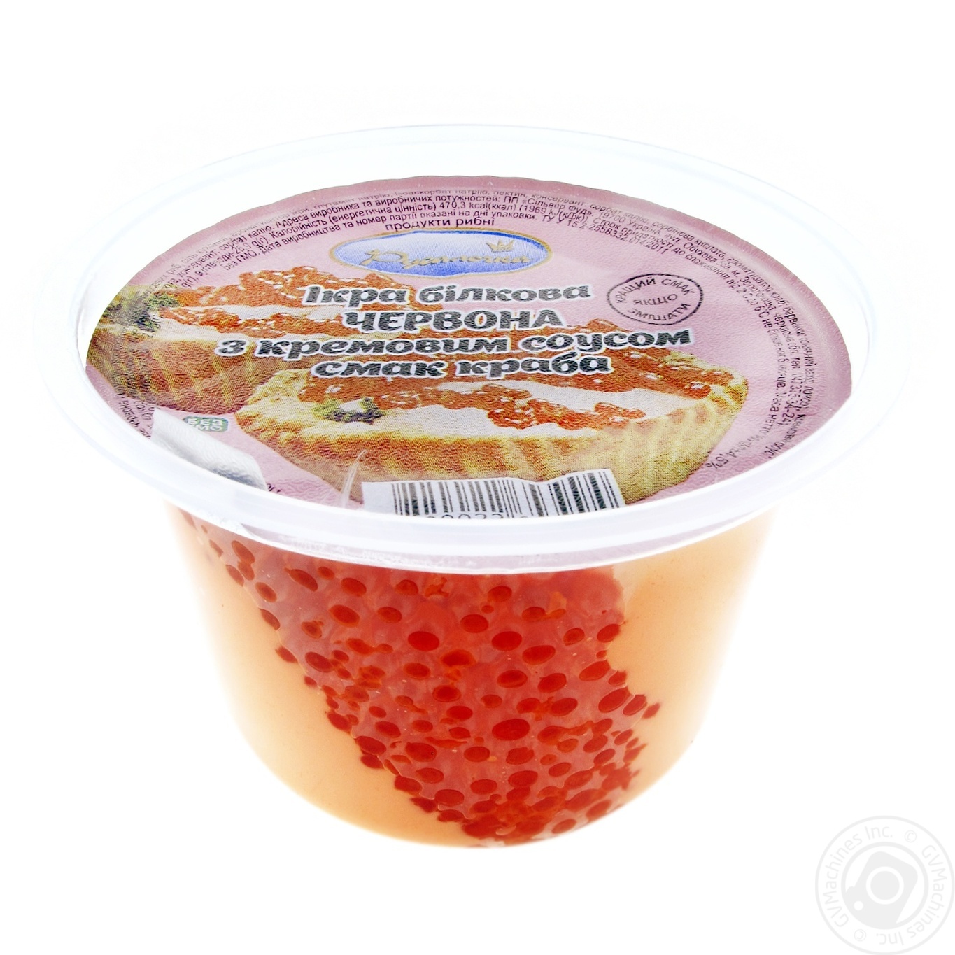 

Икра Русалочка белковая красная с кремовым соусом вкус краба 180г