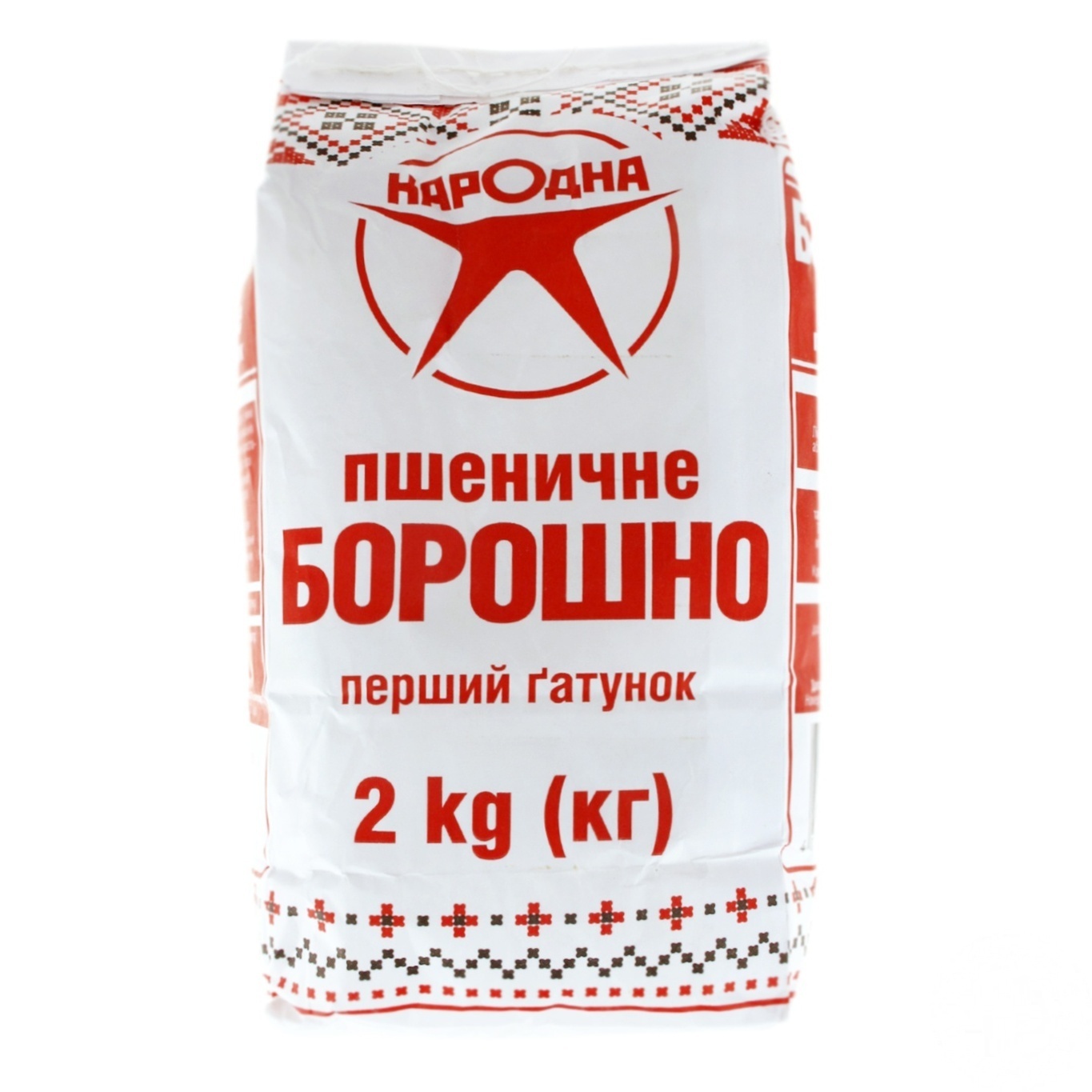 

Мука Народная пшеничная первого сорта 2кг