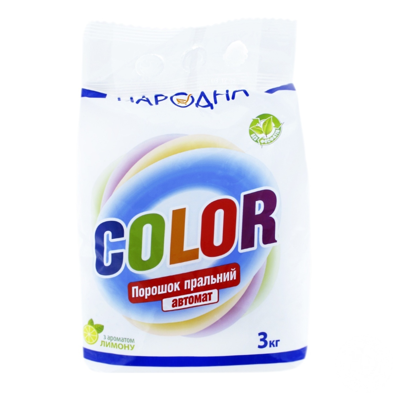 

Порошок стиральный Народная Color автомат 3кг