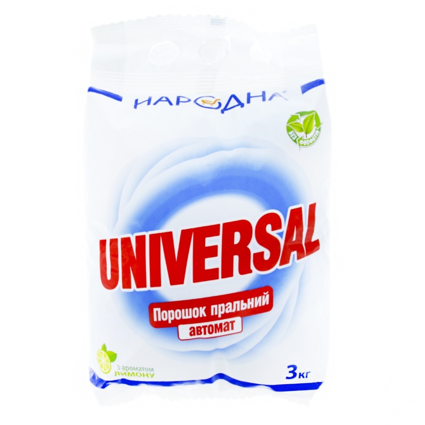 

Порошок стиральный Народная Universal автомат 3кг