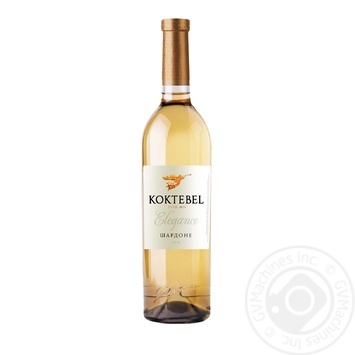 Koktebel Chardonnay White Dry Wine 13% 0.75l - buy, prices for - photo 1