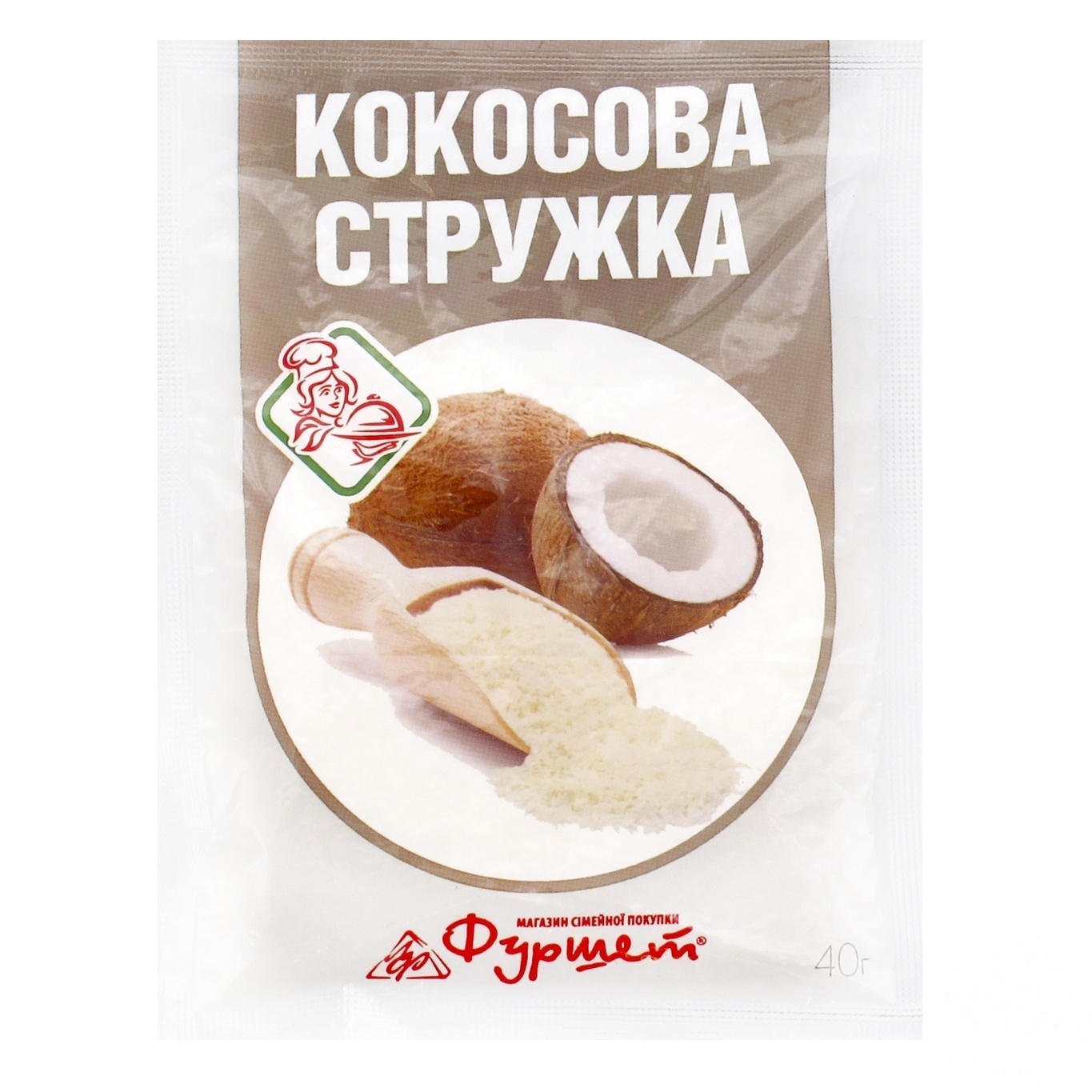 

Кокосовая стружка Фуршет 40г