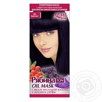 Acme-Color Rowan Amethyst Toning Mask №201 - buy, prices for - photo 1