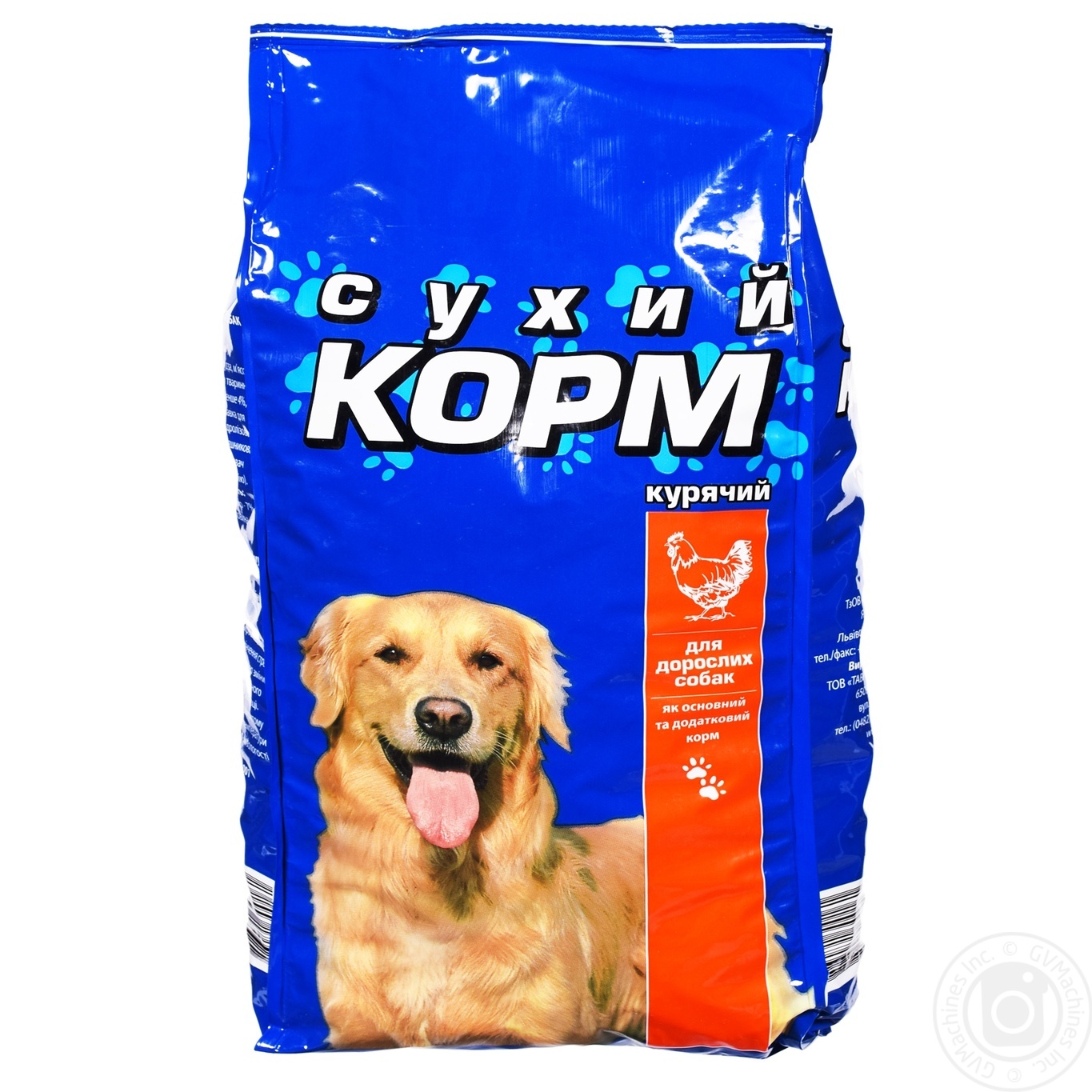 

Корм с курицей для собак 3кг