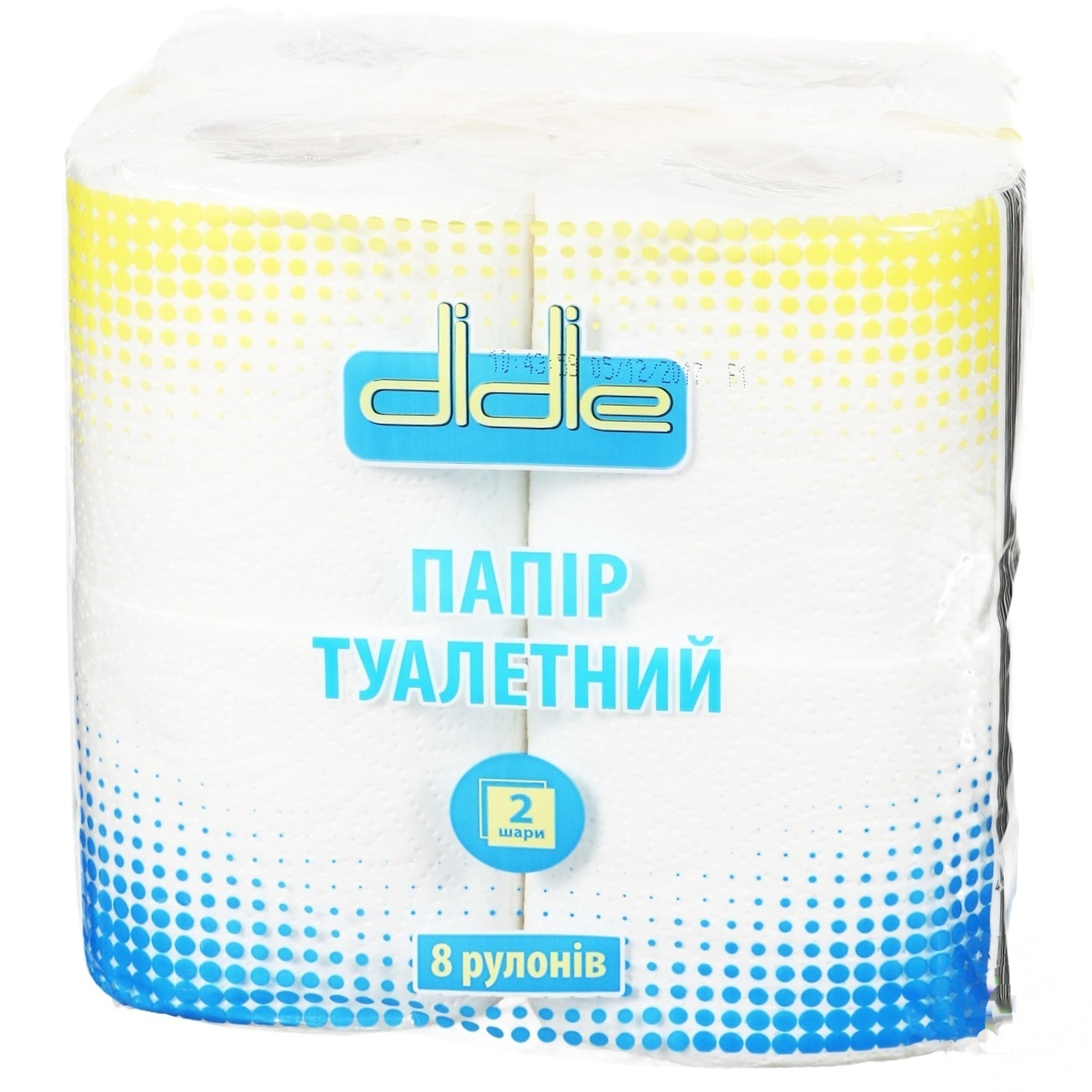 

Туалетная бумага Didie 8шт
