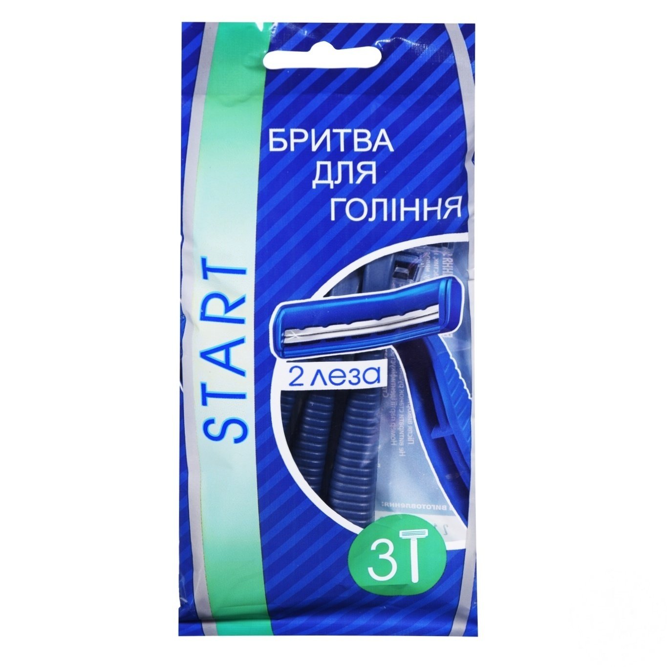 

Станок для бритья Start одноразовый для мужчин 3шт