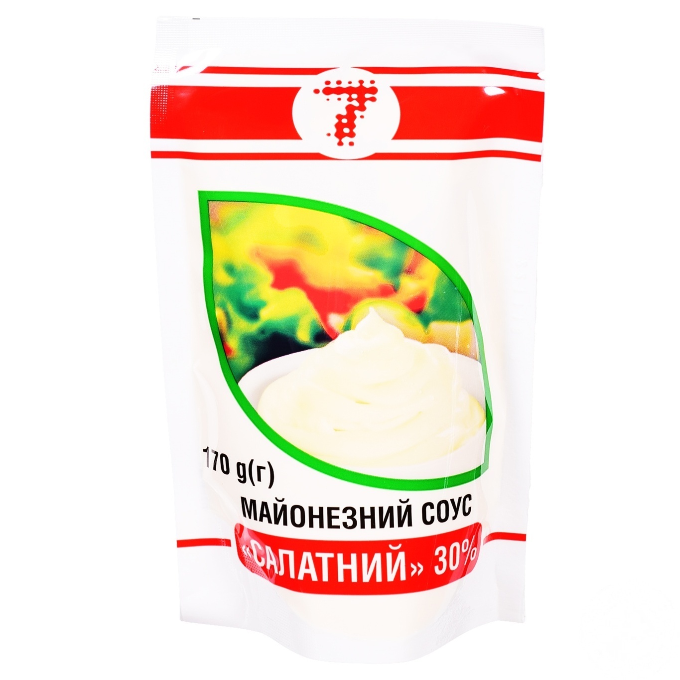 

Соус майонезный Семерка Салатный 30% 170г