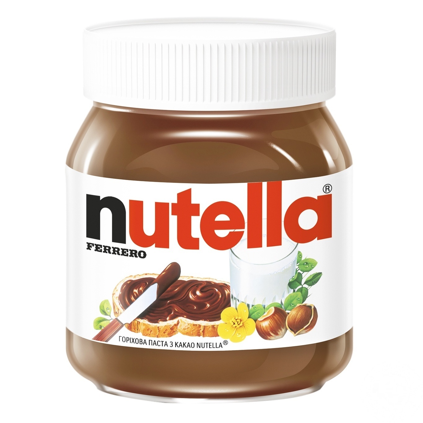 

Ореховая паста Nutella с какао 180г