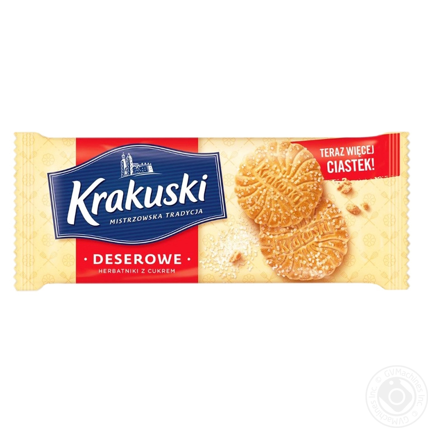 

Печенье Krakuski десертное сахарное 200г