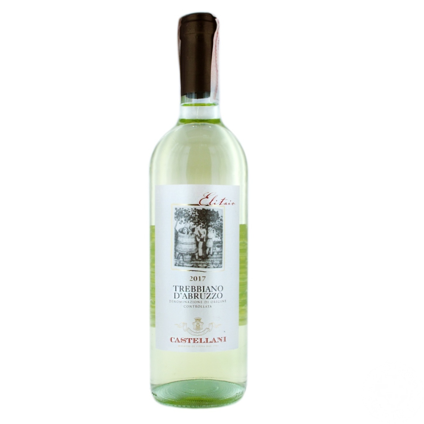 

Вино Castellanі Trebbiano DAbruzzo Cru Elitaio DOC белое сухое 12% 0,75л