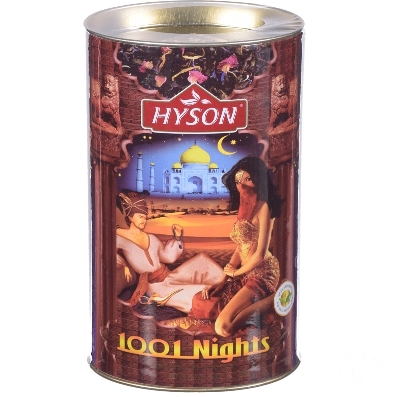 

Чай Hyson 1001 ночь черный/зеленый 100г