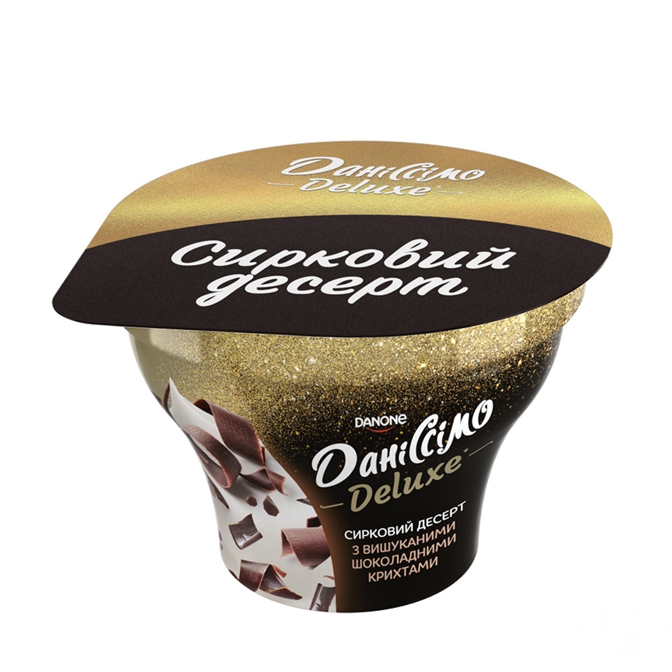 

Десерт творожный Данисcимо Deluxe шоколадная крошка 3% 130г