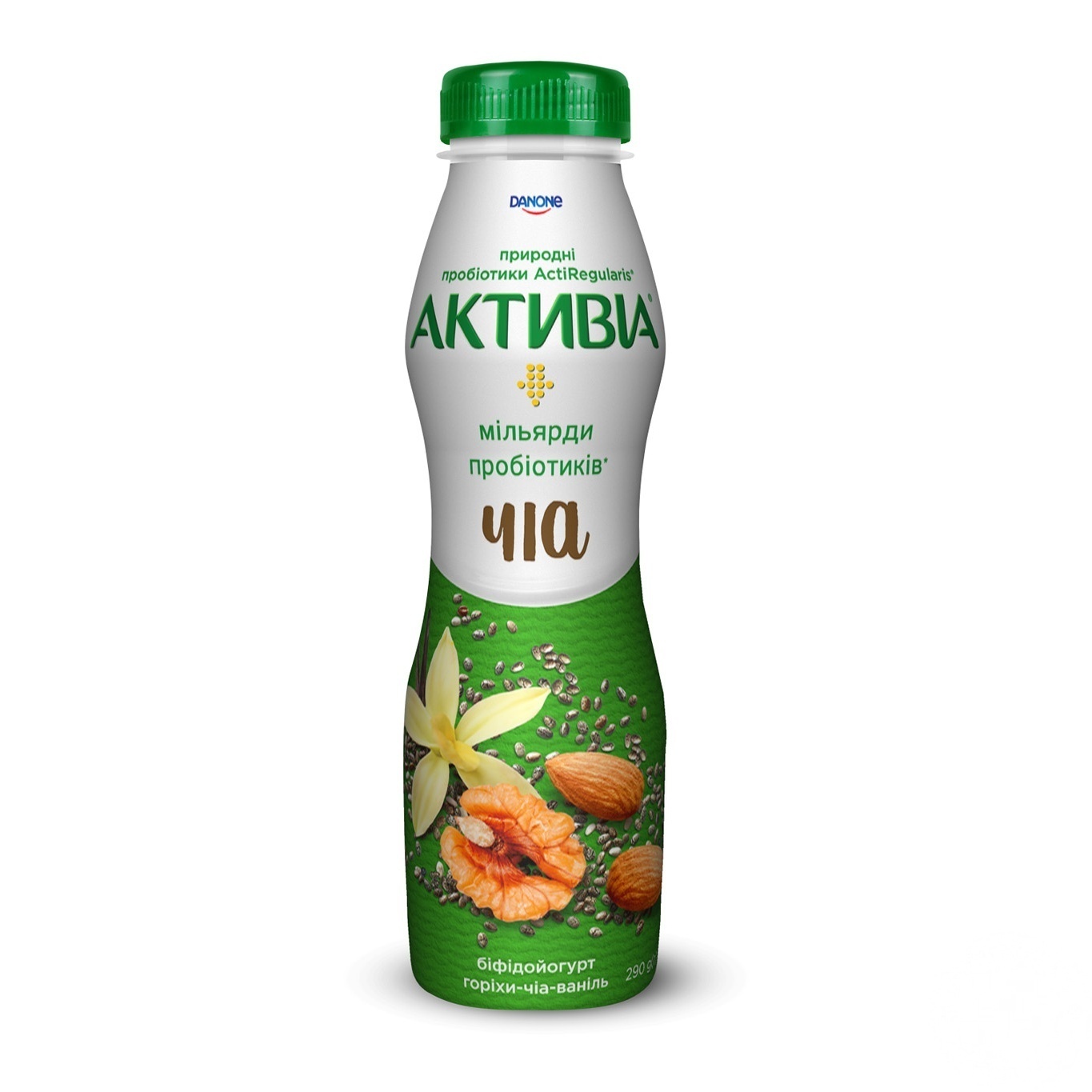 

Бифидойогурт Активиа орехи-чиа-ваниль 1,5% 290г