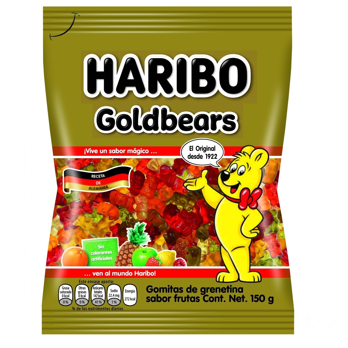 

Цукерки желейні Haribo Золоті ведмедики 80г