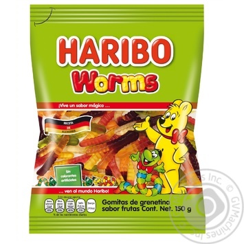 Цукерки желейні Haribo Worms 80г