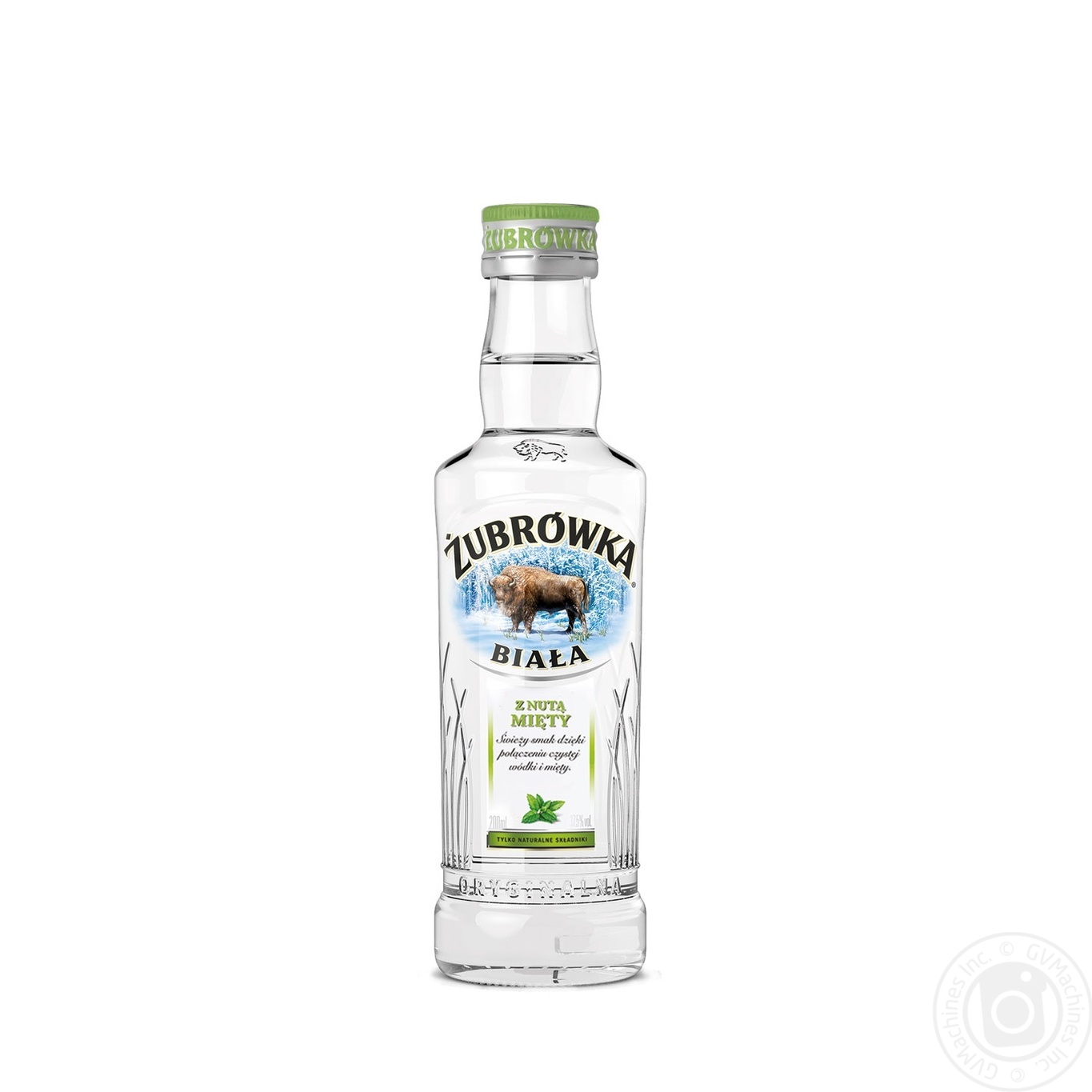 

Настойка Zubrowka Biala Z Nuta Miety 37.5% 0,2л