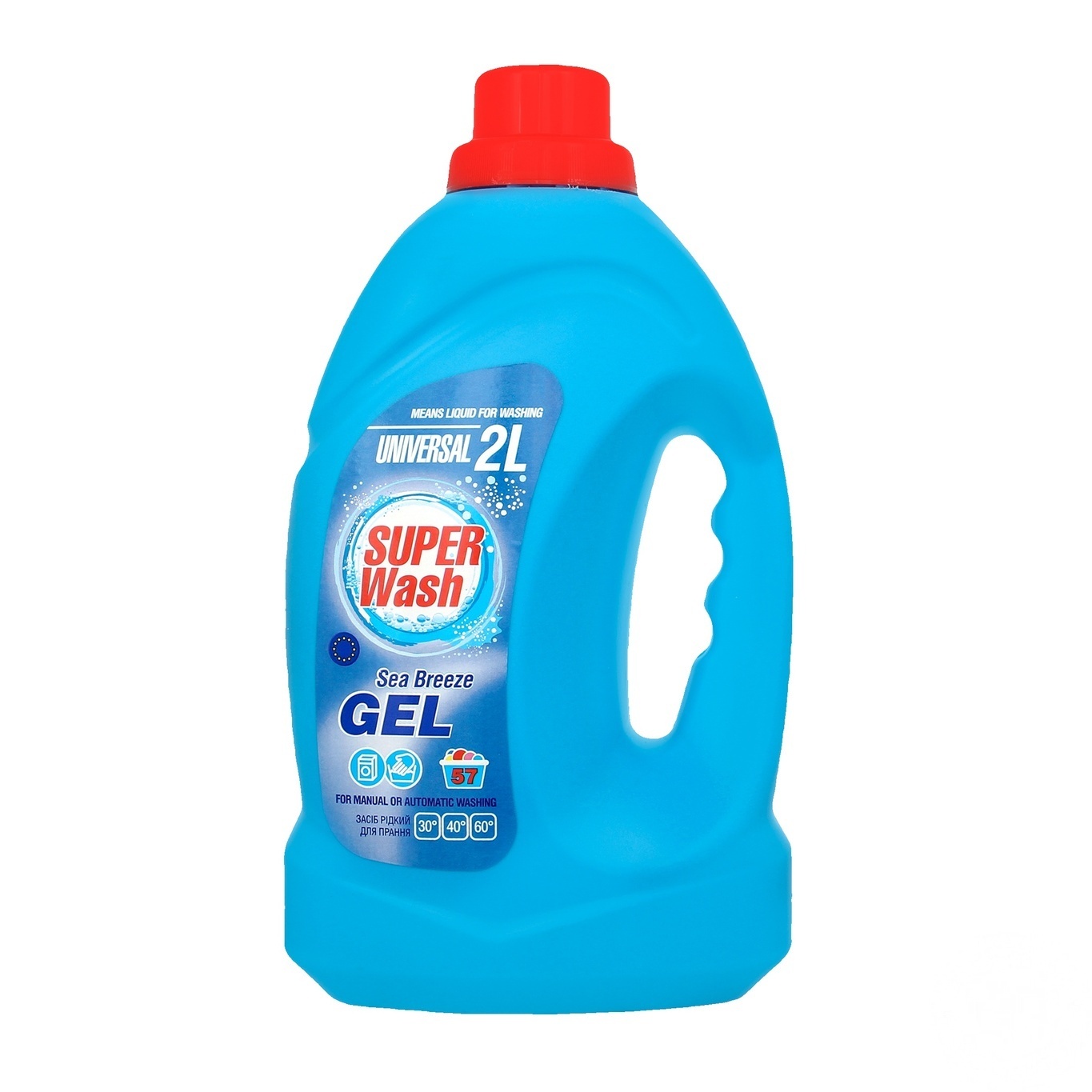 

Средство Super Wash для стирки морской бриз 2л