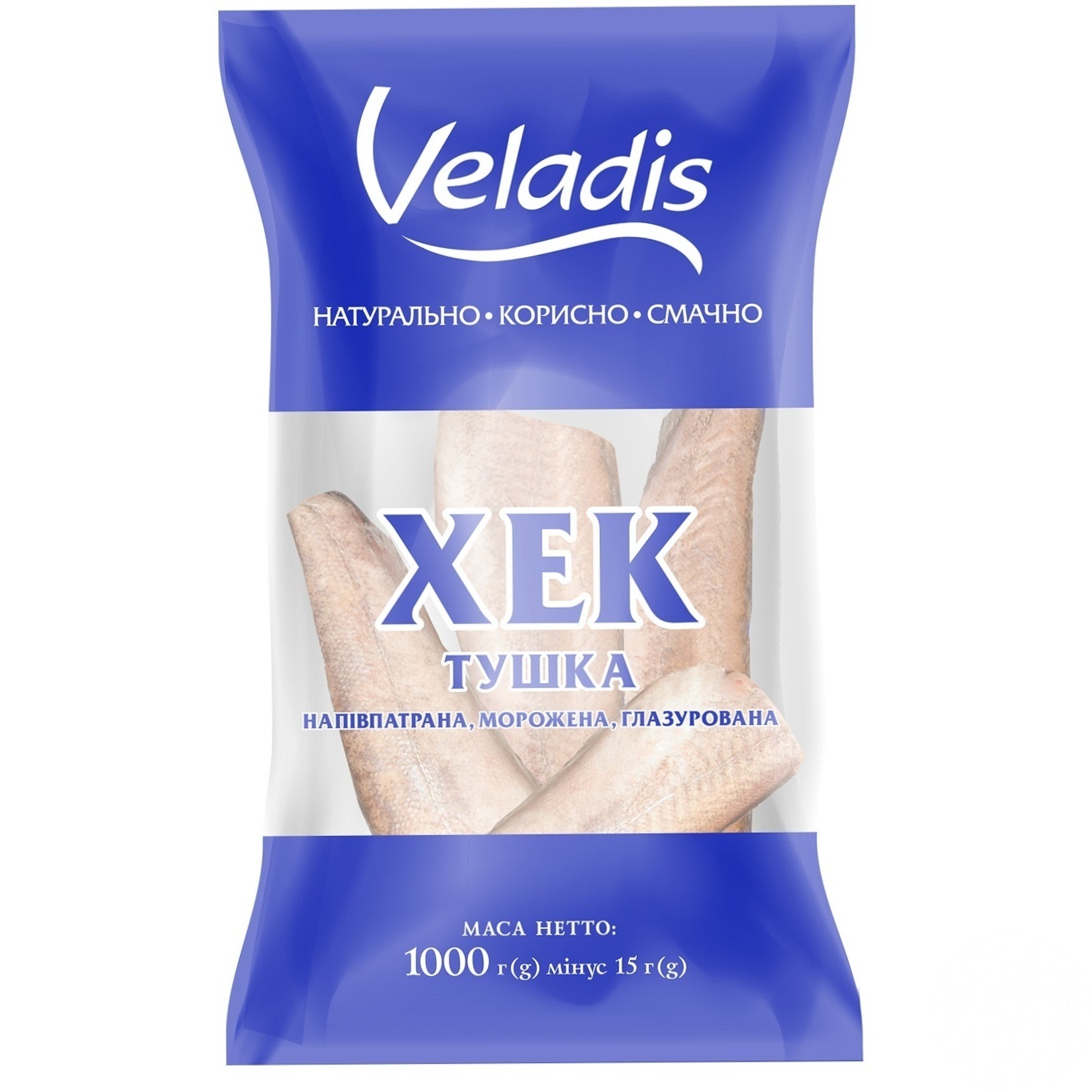 

Хек тушка Veladis 1000г