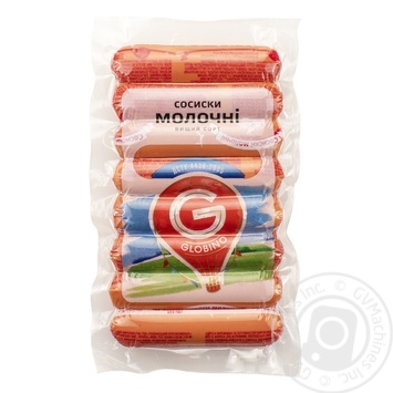 Globino Molochni boiled sausages 370g - buy, prices for NOVUS - photo 2