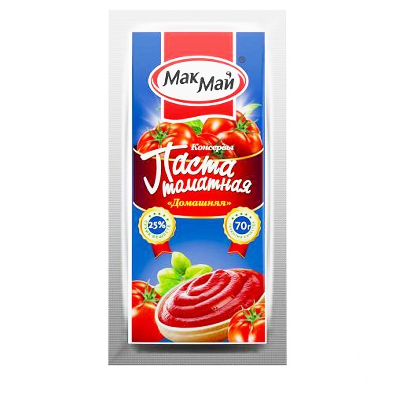 

Томатная паста Мак Май Домашняя 70г