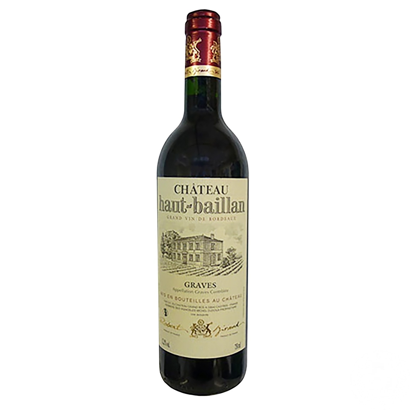 

Вино Robert Giraud Chateau Haut-Baillan Graves красное сухое 13.5% 0.75л