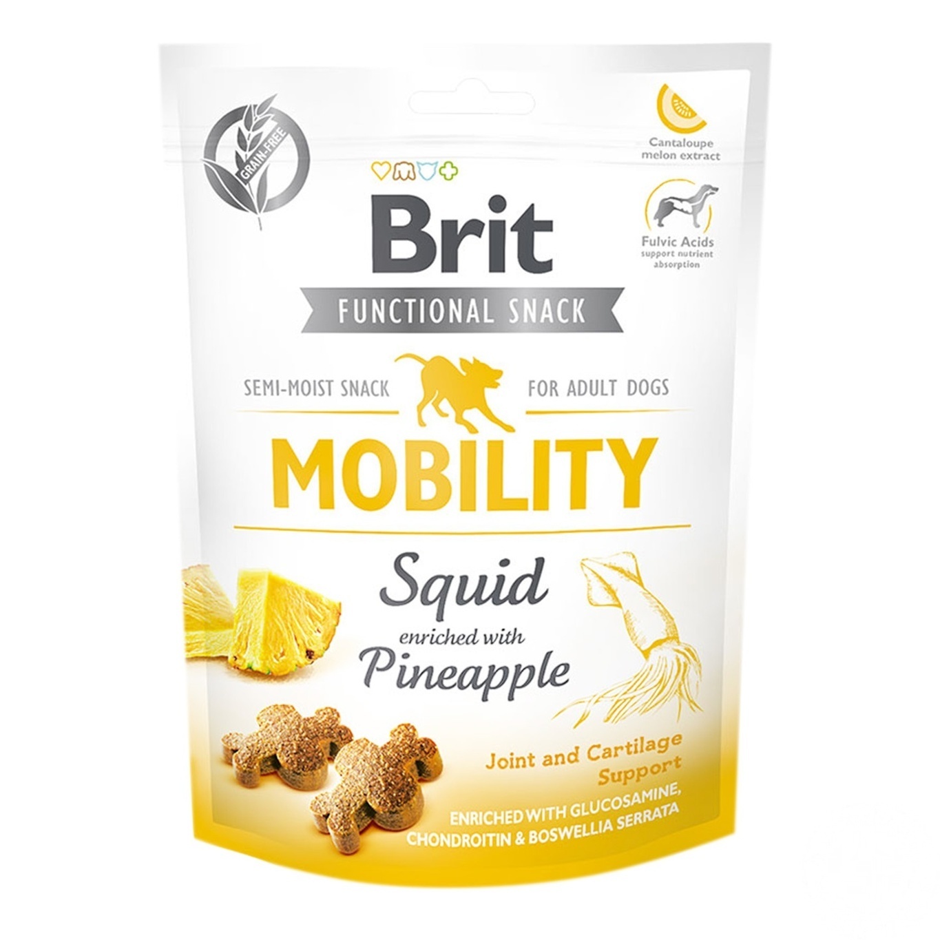 

Лакомство для собак Brit Functional Snack Mobility для суставов 150г