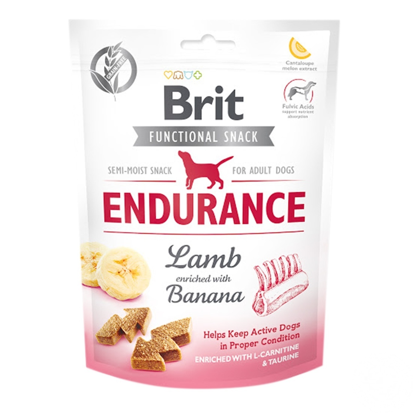 

Лакомство для собак Brit Functional Snack Endurance для активных 150г