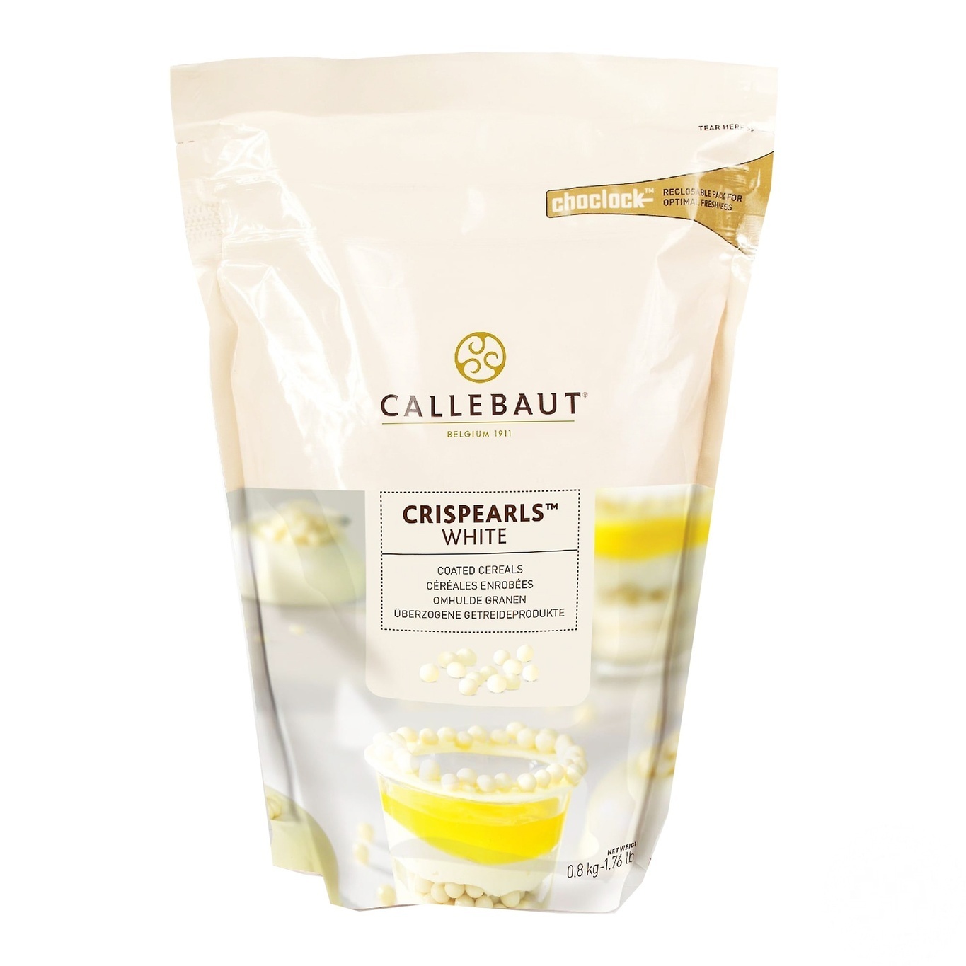 

Драже Callebaut Crispeals покрытые белым шоколадом 800г