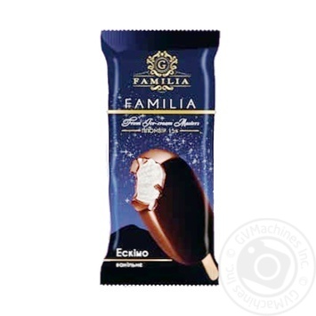 Maxholod Familia Vanilla On Stick Covered With Chocolate Ice-Cream 90g - buy, prices for Vostorg - photo 1