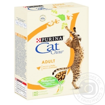 Корм сухой Purina Cat Chow курица и индейка для взрослых котов 400г - купить, цены на - фото 1