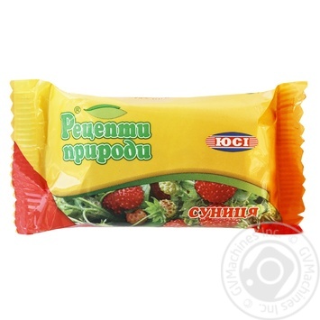 Yusi Retsepty Pryrody Strawberry Toilet Soap 70g - buy, prices for Vostorg - photo 1