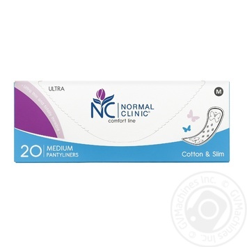 Ежедневные прокладки Normal Clinic Medium 20шт