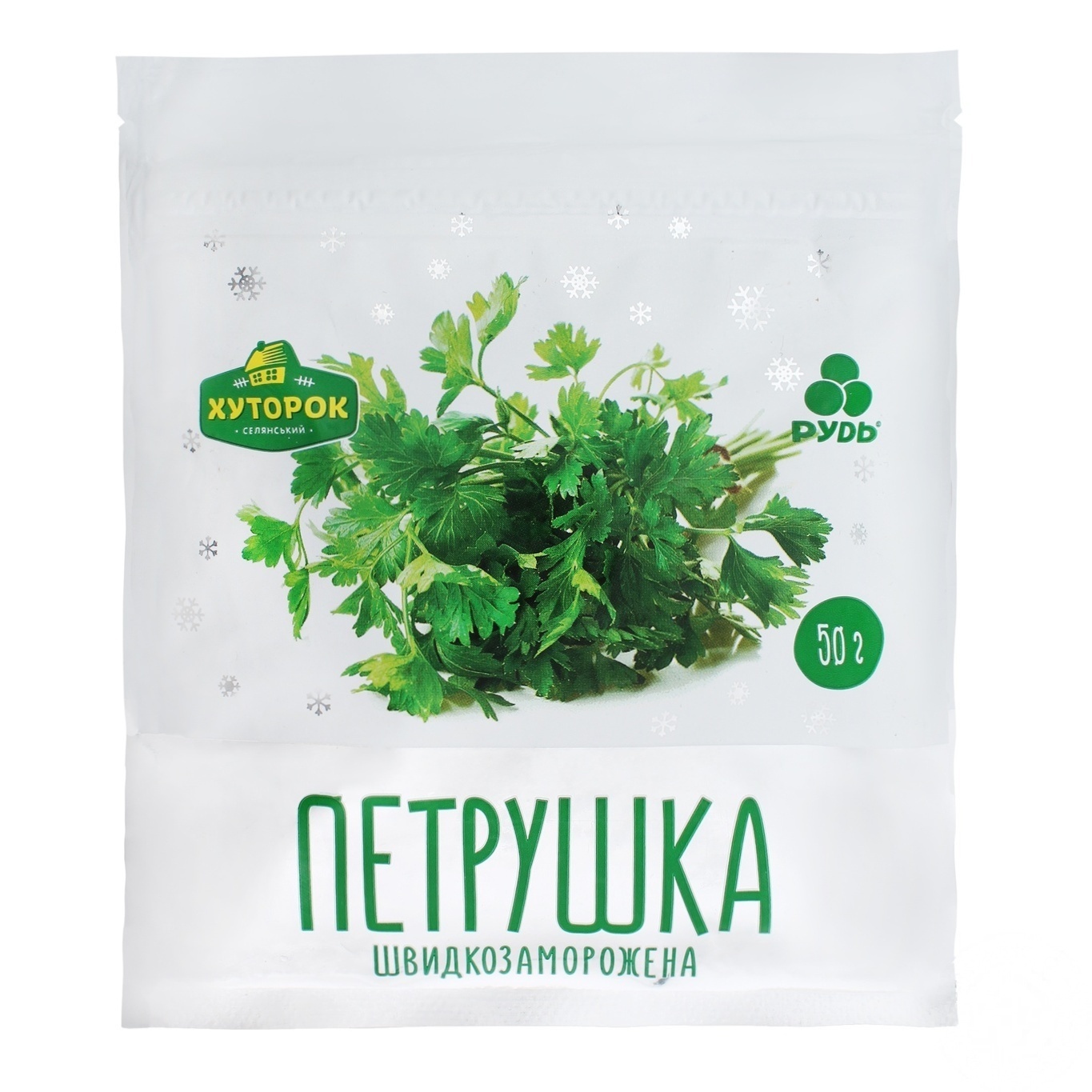 

Петрушка Хуторок быстрозамороженная 50г