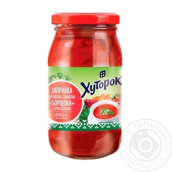 Khutorok Borshchova Beet-Tomato Cooking Base 430g - buy, prices for ULTRAMARKET - photo 1