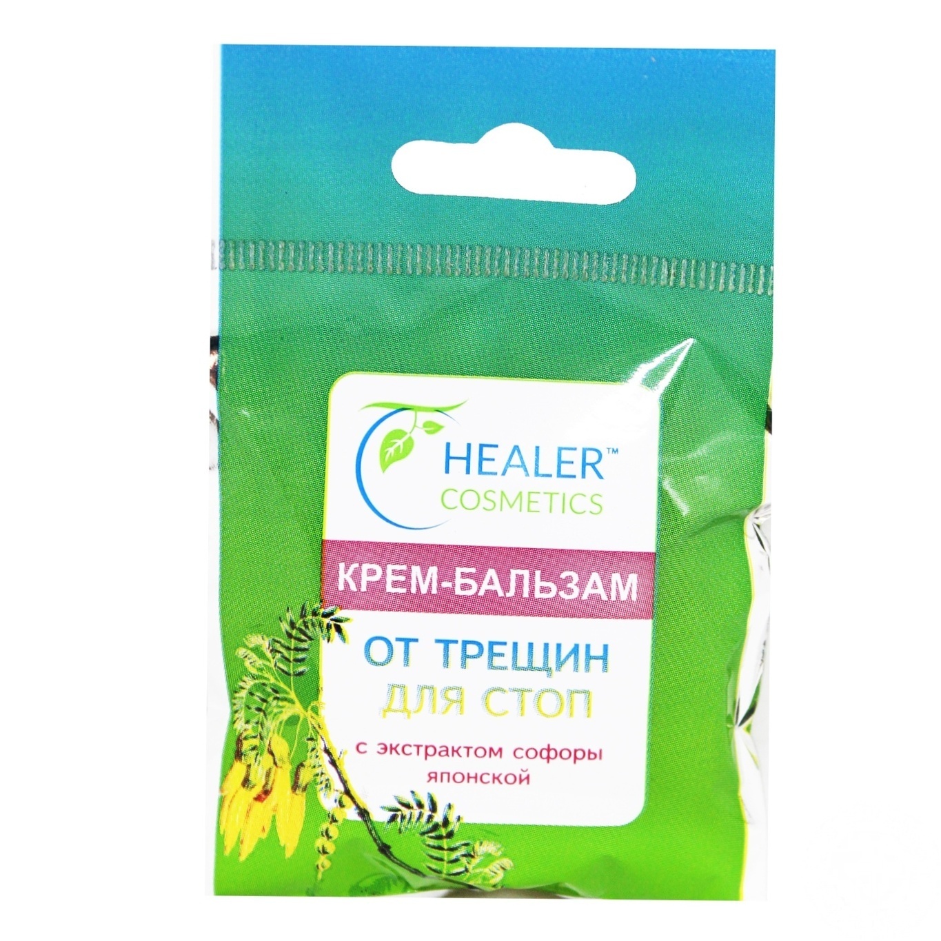 

Крем-бальзам Healer Cosmetics от трещин для стоп 10г