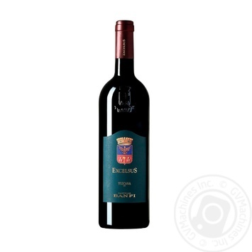 Banfi Excelsus Toskana Rosso Red Dry Wine 13% 0.75l - buy, prices for COSMOS - photo 1