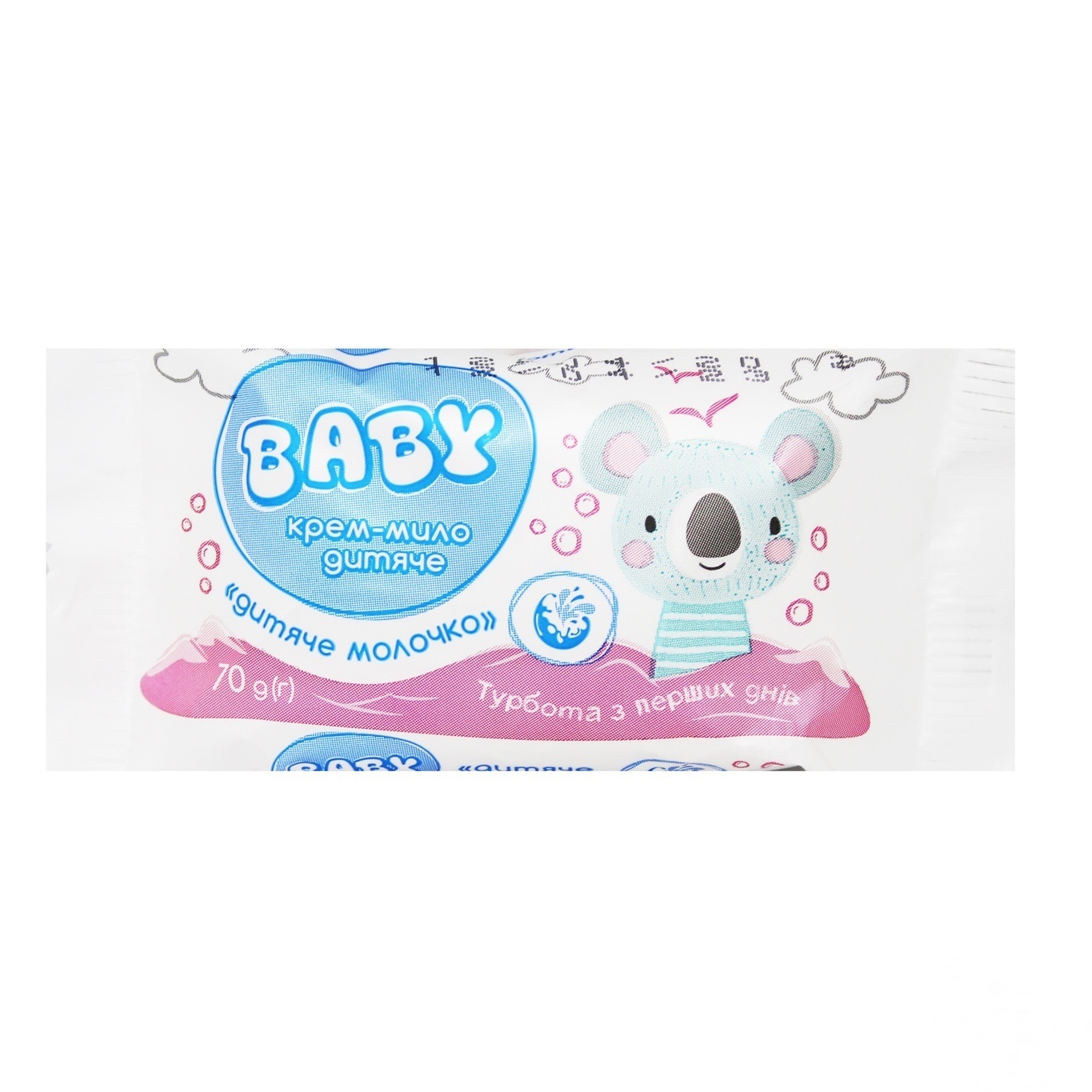 

Крем-мыло Baby Детское молочко детское 70г