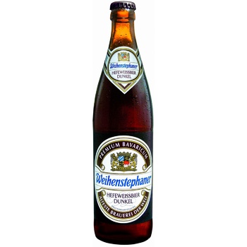 Пиво Weihenstephaner Hefeweissbier Dunkel темное 5,3% 0,5л - купить, цены на ULTRAMARKET - фото 1