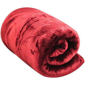 Tarrington House Blanket fleece burgundy 200Х220cm - buy, prices for METRO - photo 1