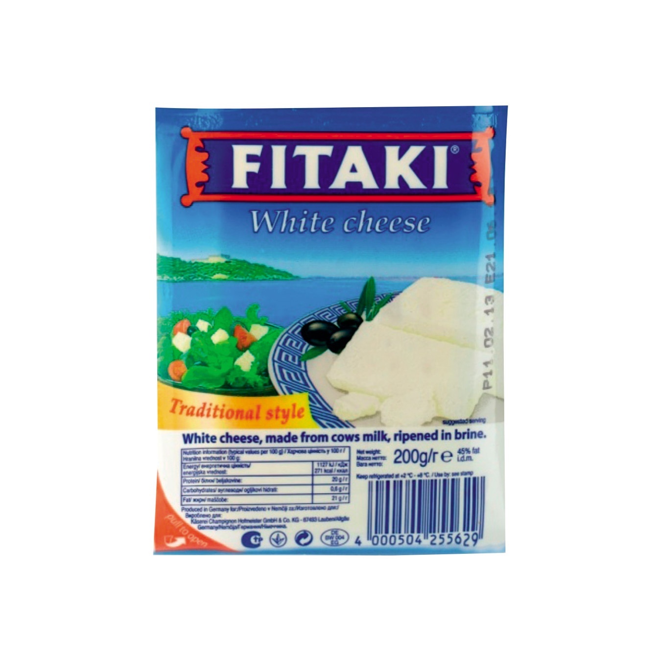 

Сыр Fitaki Original 45% 200г