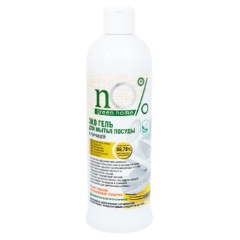 nO% Green Home Dishwashing Gel With Mustard 500ml - buy, prices for Auchan - photo 1