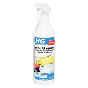 HG Bathroom Cleaner for Removing Fungus and Mold 500ml - buy, prices for METRO - photo 1